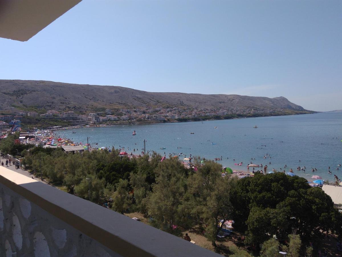 Villa Galeb Pag - At The Main Beach Pag Town Bagian luar foto